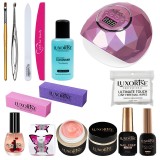 Kit Unghii Gel LUXORISE Prestige Nails + Lampa UV / LED