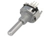 Codor incremental ALPS EC20A1824401, 18imp/rotatie, 5VDC, Ax 6mm, THT, Buton Integrat