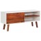 vidaXL Comodă TV, 110x35x50 cm, lemn masiv de acacia și MDF 327460