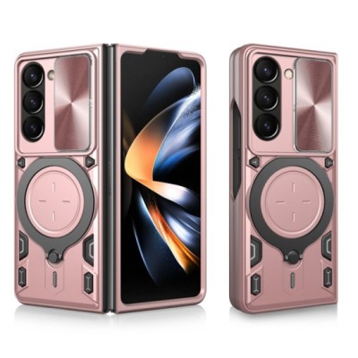 Husa pentru Samsung Galaxy Z Fold6 - Techsuit CamGuard Pro - Rose Gold foto