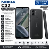 Cumpara ieftin Telefon Mobil Nokia C32 Dual SIM 64GB 3GB RAM Charcoal , Utilizat , Garantie 3 Luni