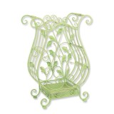 Suport pentru umbrele din fier forjat antik green XW-60