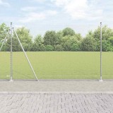Cumpara ieftin Gard hexagonal cu baza din beton 25 x 1,6 m Otel Galvanizat