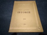 STUDII SI ARTICOLE DE ISTORIE XXI 1973
