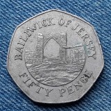 3g - 50 Pence 1988 Jersey / insula