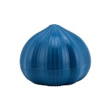 Presa manuala pentru usturoi, flippy, model usturoi, 7 x 7.5 cm, din plastic, albastru inchis