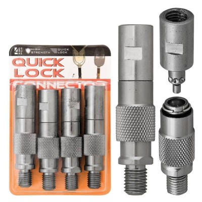 Set 4 adaptoare montare rapida avertizoare Conectori BARACUDA Lungime:6,6cm foto