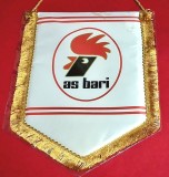Fanion fotbal - AS BARI (ITALIA) - folie de protectie si dimensiuni mari 32X22 cm