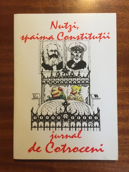 Ioan Grosan / Ion Barbu - NUTZI SPAIMA CONSTITUTII. JURNAL DE COTROCENI (1998)