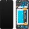 Display cu Touchscreen MP compatibil cu Samsung Galaxy A13 A135 / A13 A137 / M13 M135, cu Rama, Negru