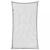 VidaXL Plasă de remorcă cu funie elastică, negru, 3,5x2 m, PP