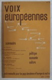 VOIX EUROPEENNES , 2e ANNEE , No. 13 , JUILLET 1937