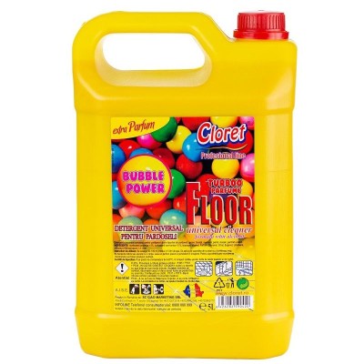 Detergent pardoseala Cloret Bubble Gum 5l foto