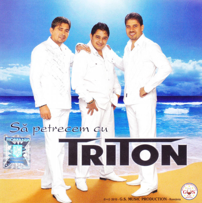 CD Manele: Sa petrecem cu Triton ( 2010, original, stare foarte buna )