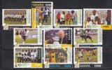 Ghana 2006 - Cupa Mondială de Fotbal - Germania, Serie + 2 Blocuri, 6 POZE, SET COMPLET, MNH