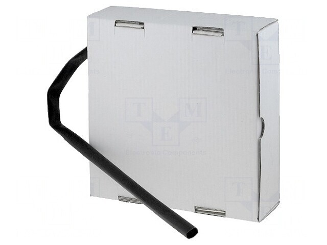 Manșon termocontractabil 4:1 16mm negru