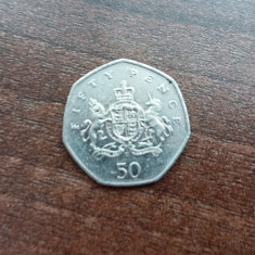 M3 C50 - Moneda foarte veche - Anglia - fifty pence omagiala - 2013