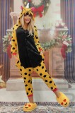 PJM184-191 Pijama intreaga model unicorn cu buline, L, M/L, S/M, XL
