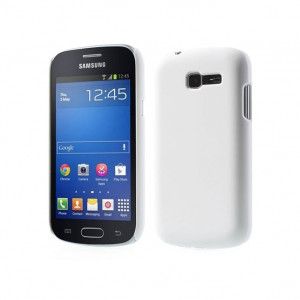 Husa tip capac spate alb mat pentru Samsung Galaxy Trend Lite S7390 / Galaxy  Trend Lite Duos S7392, Plastic | Okazii.ro