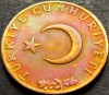 Moneda 10 KURUS - TURCIA, anul 1963 *cod 477 - PATINA CURCUBEU, Europa