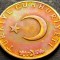 Moneda 10 KURUS - TURCIA, anul 1963 *cod 477 - PATINA CURCUBEU