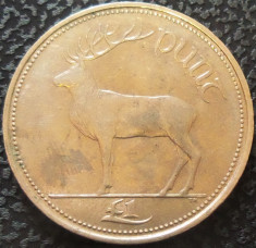 Moneda 1 PUNT - IRLANDA, anul 1990 *cod 3207 foto