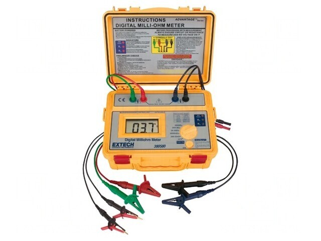 Miliohmetru LCD 0,1&divide;2k&Omega;