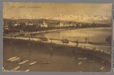 CPIB 23923 CARTE POSTALA - ZURICH, PODUL QUAI, ELVETIA, CIRCULATA, 1914, STAMPILE, TIMBRE