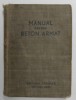MANUAL PENTRU BETON ARMAT , 1949