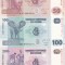 Congo Set 50-100-200 Franc-Cent 2020-2013-2013 UNC