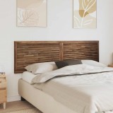 vidaXL Tăblie cap Pe perete natural 180 cm Lemn solid de tec 42024575