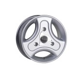 Set 4 Jante DY247 KM 13x5.5 3x150 ET38 argintiu compatibile Dacia 1300 Dacia 1310 1410 Renault 12 Cod: DY247