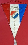 Fanion (protocol-model vechi) fotbal - Clubul de Fotbal Polonia Bydgoszcz (Polonia)