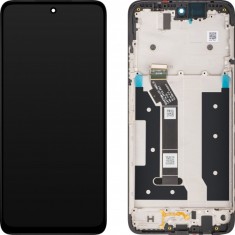 Display cu Touchscreen Motorola Moto G35, cu Rama, Negru, Service Pack 5D68C28856 foto