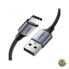 Cablu Date si Incarcare USB-A - USB-C UGREEN US288 18W 1m Negru foto