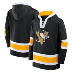 Pittsburgh Penguins hanorac de bărbați cu glugă Mens Laced Hockey - 3XL
