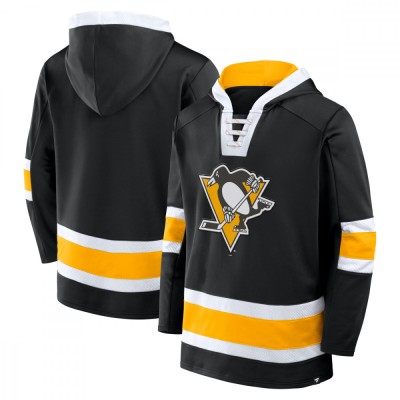 Pittsburgh Penguins hanorac de bărbați cu glugă Mens Laced Hockey - XL foto