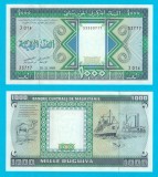 Mauritania (p#7A) 1.000 Ouguiya 1989 UNC &#039;Neemisă &icirc;n circulație&#039; serie: J014 33717