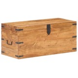 Cumpara ieftin Cufar, 90 x 40 x 40 cm, lemn masiv de acacia