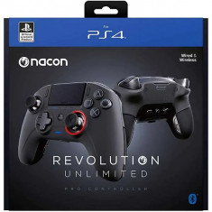 Controller wireless NACON Revolution Unlimited Pro, PS4, Black foto