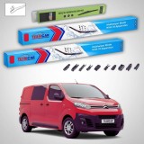 Cumpara ieftin Ștergătoare Citro&euml;n Jumpy III V_ 2016-prezent 1-Door | Set Față și Spate Flat Premium &ndash; TeamCar&reg;