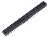 Conector şiruri pini mamă PIN 56 1,27mm aurit SMT SAMTEC