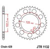 Pinion spate 53 dinti pas lant 420 &ndash; Derbi Senda 50 R (03-04) - Senda 50 R DRD (07-10) - Senda 50 SM DRD Pro (07-15) - Rieju RR