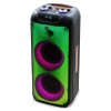 Boxa Portabila Bluetooth Electromures EM 1008, 40W, 3600mAh, 6h Autonomie, Microfon, Telecomanda, USB, AUX, Radio FM, TWS, LED