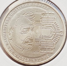 132 Germania 10 Euro 2003 Gottfried Semper km 227 argint foto