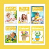 Pachet educational 4-5 ani (Set domenii + Carte de colorat + Creionel)