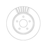 Set discuri frana Nissan Leaf (Ze1), X-Trail 3 (T32 ; Renault Koleos 2 (Hc ), punte spate, 292x16, ventilat, TRW