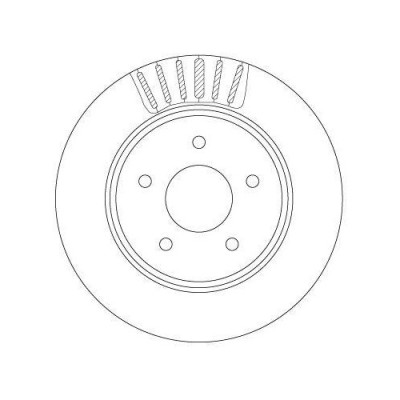 Set discuri frana Nissan Leaf (Ze1), X-Trail 3 (T32 ; Renault Koleos 2 (Hc ), punte spate, 292x16, ventilat, TRW foto