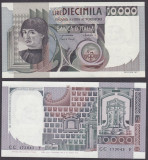 ITALIA █ bancnota █ 10000 Lire █ 1982 █ P-106b █ UNC █ necirculata
