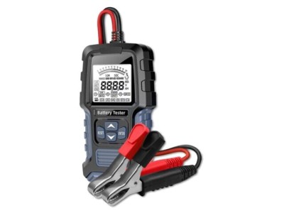 Tester acumulator QOLTEC 165x90x35mm VDC 12-24V Afișaj LCD 2,7&amp;quot; foto
